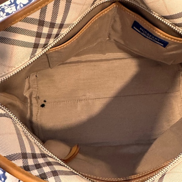 Burberry Beige and Brown Plaid Tote - Picture 10 of 11